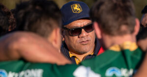 Melbourne Rugby Club Head Coach, David Usu, Dewar Shield 2022