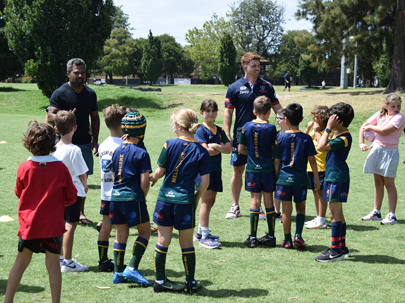 melbourne rugby club free junior rugby clinic 2024