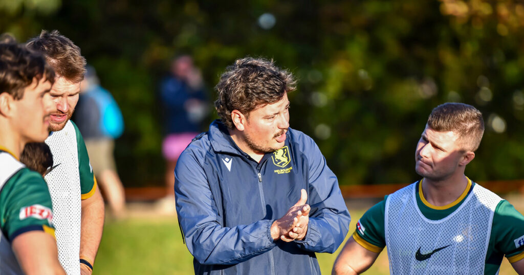 Conrad Foord, Dewar Shield Men's 1st XV Head Coach, Melbourne Rugby Club